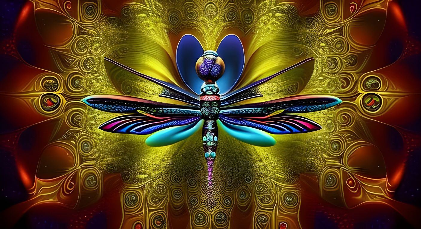 Dragonfly - AI Generated Artwork - NightCafe Creator