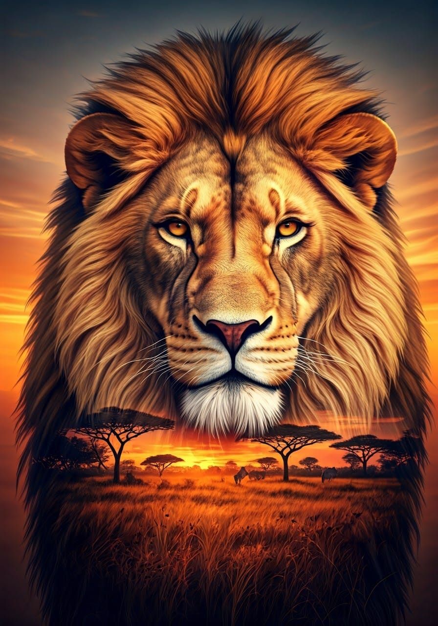 Serengeti Visions  by @Dark Khaos 