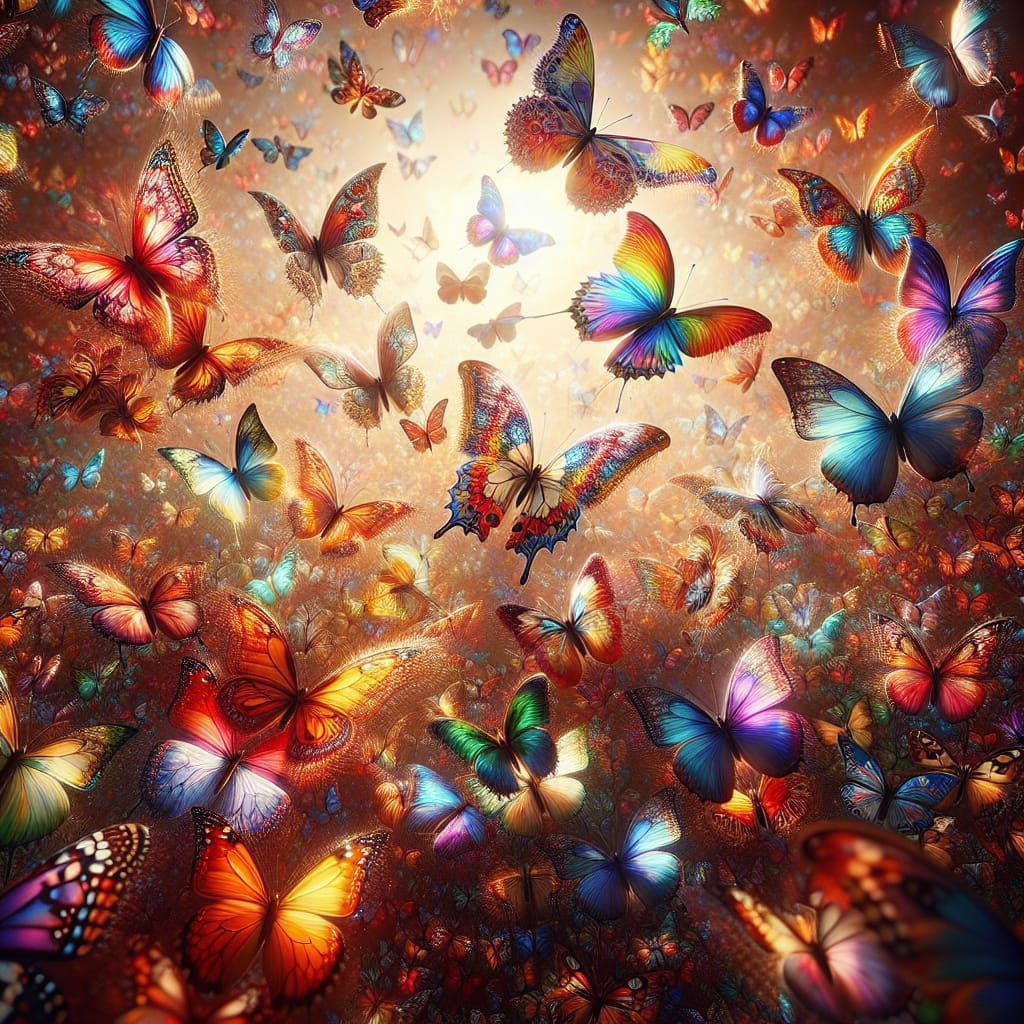 Kaleidoscope of Butterflies.