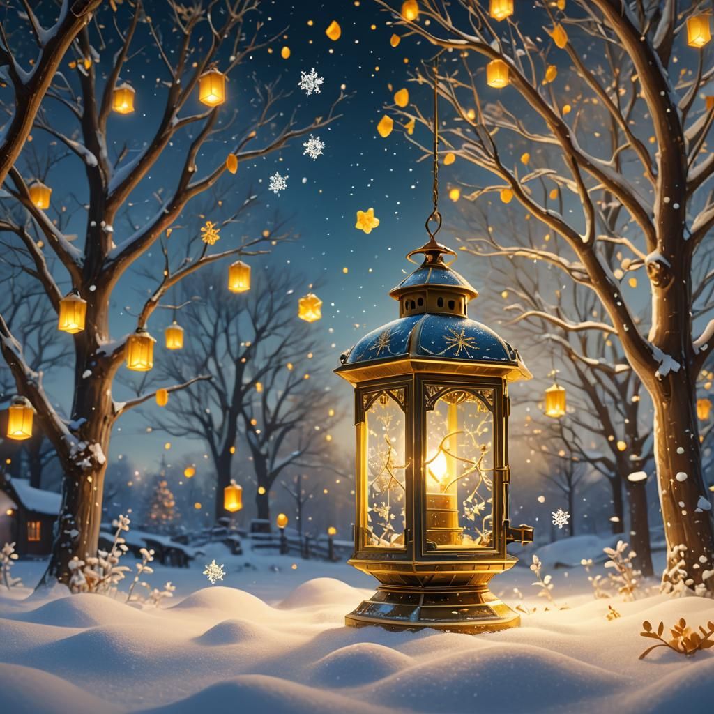 Winter Wonderland Fantasy Concept Art