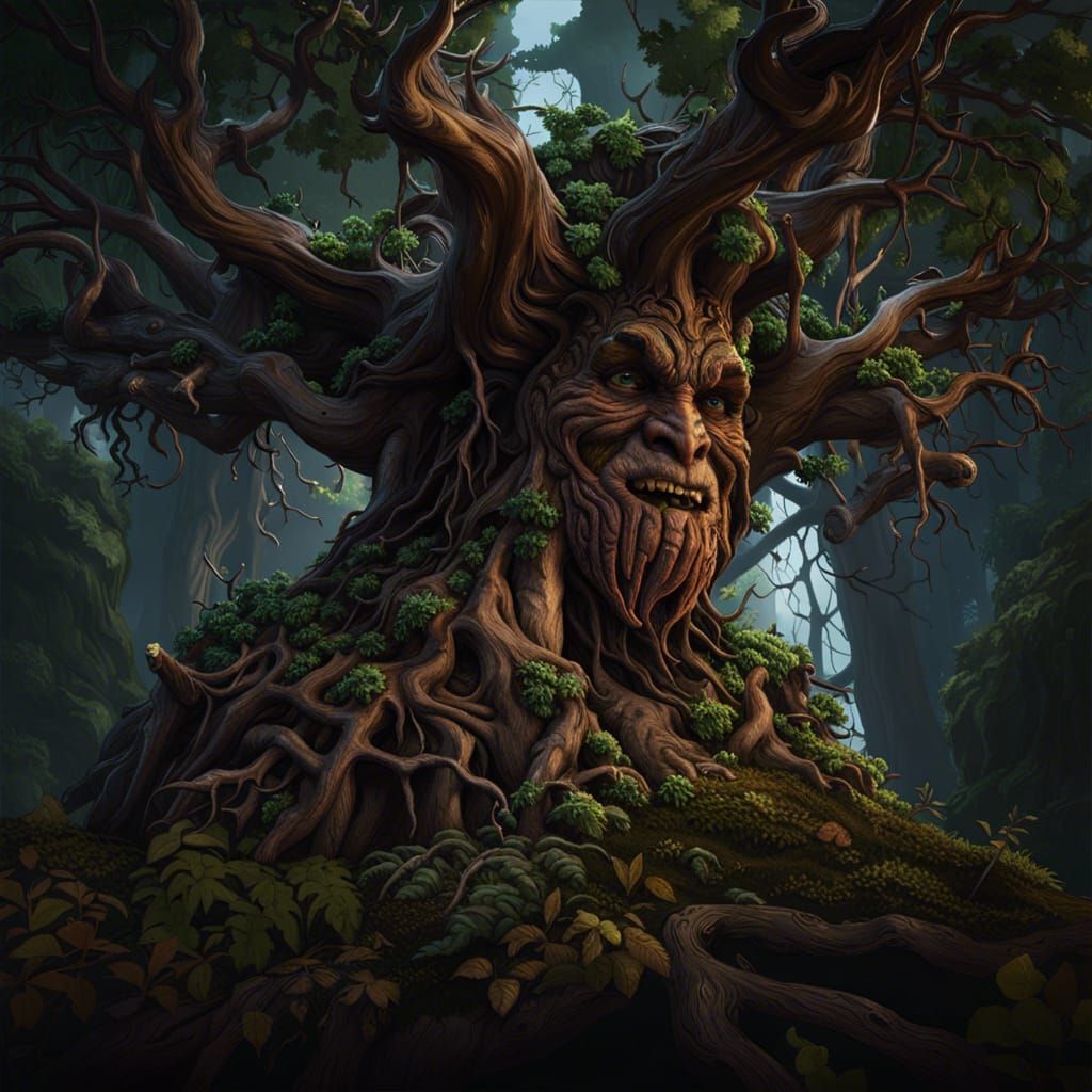 The Tree Spirit - AI Generated Artwork - NightCafe Creator