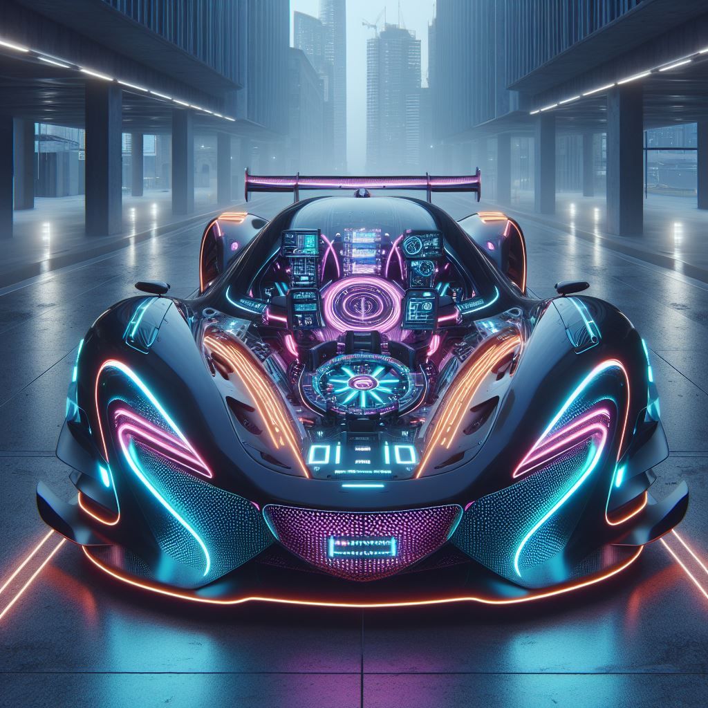 Futuristic ride