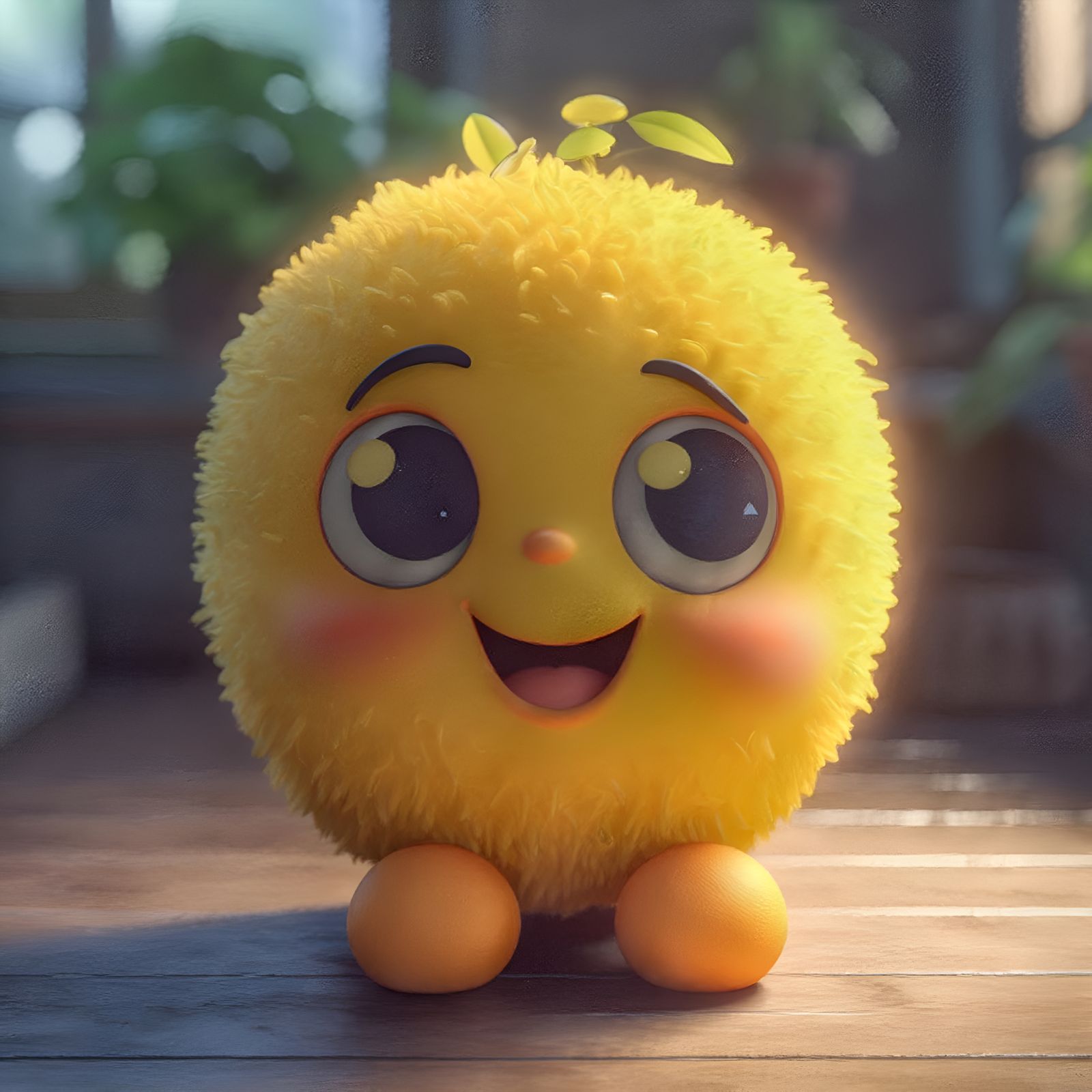 Midjourney Daily Floof: Mellow Yellow