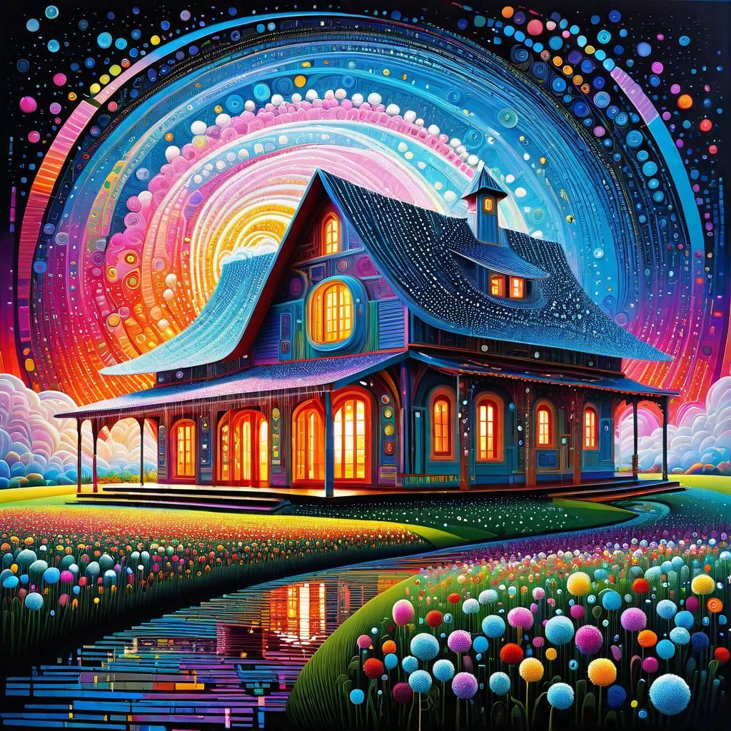 The Cotton Farm AI Generated Artwork NightCafe Creator