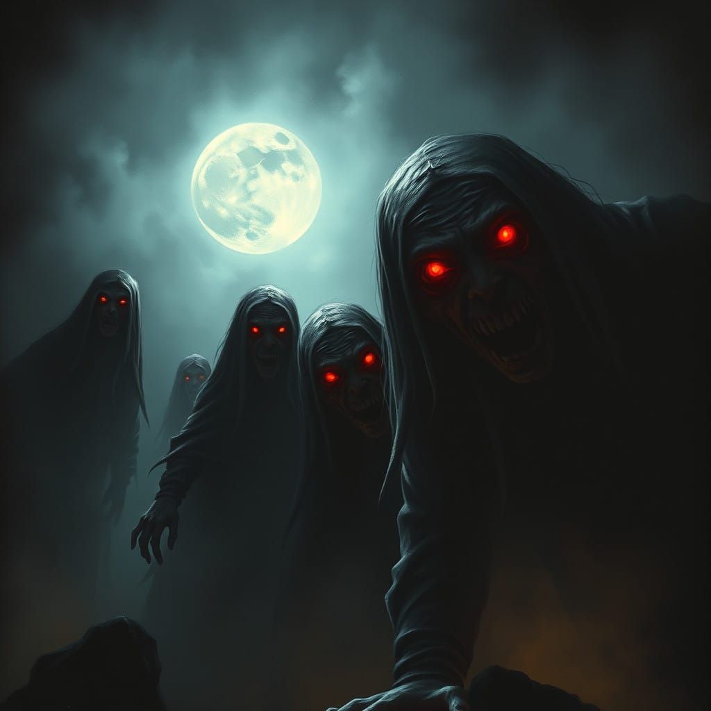 Full Moon Madness  by @Trebol