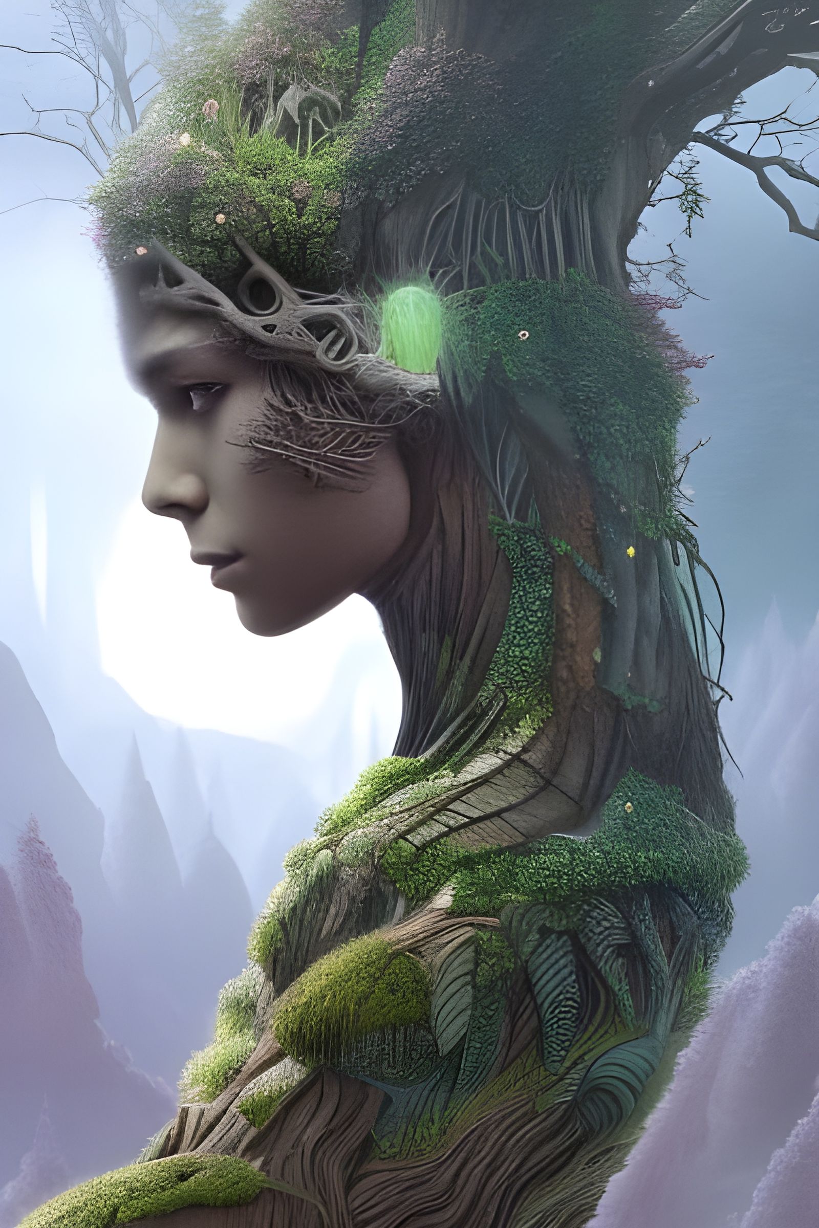 Living Tree - AI Generated Artwork - NightCafe Creator