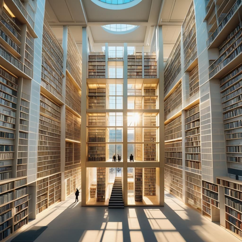 Library 3 - AI Generated Artwork - NightCafe Creator
