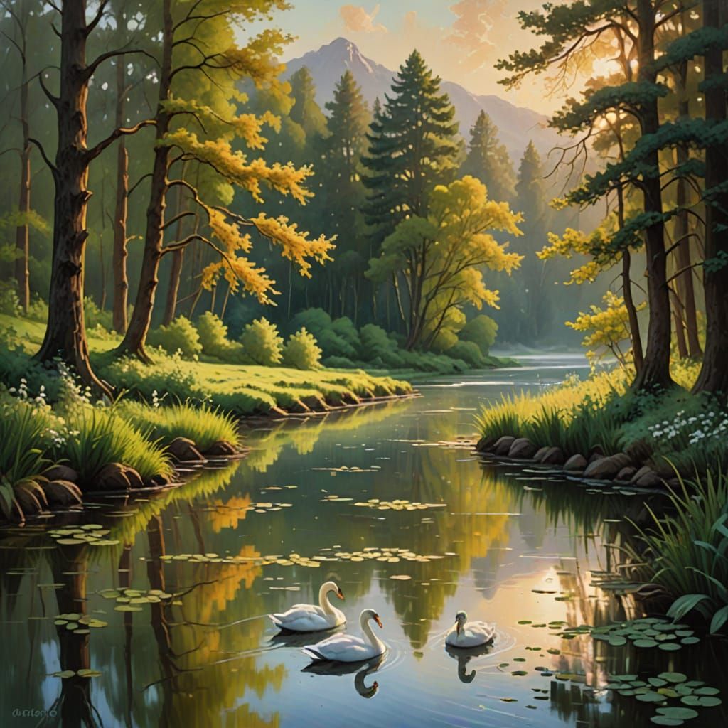 ROLLING WOODS/FOREST FOG
& flowing rivers