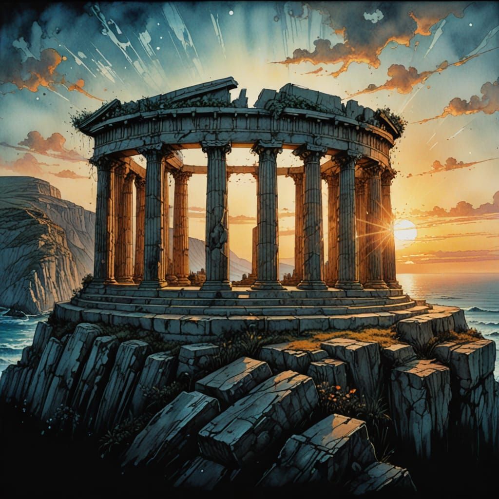 Temple of Apollo  by @atpollard