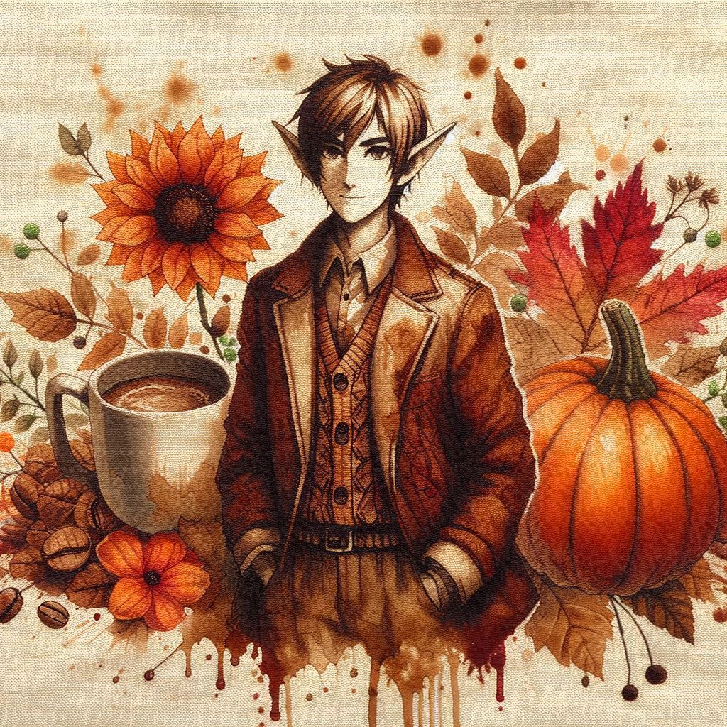 Coffee Stain Elf Pumpkin