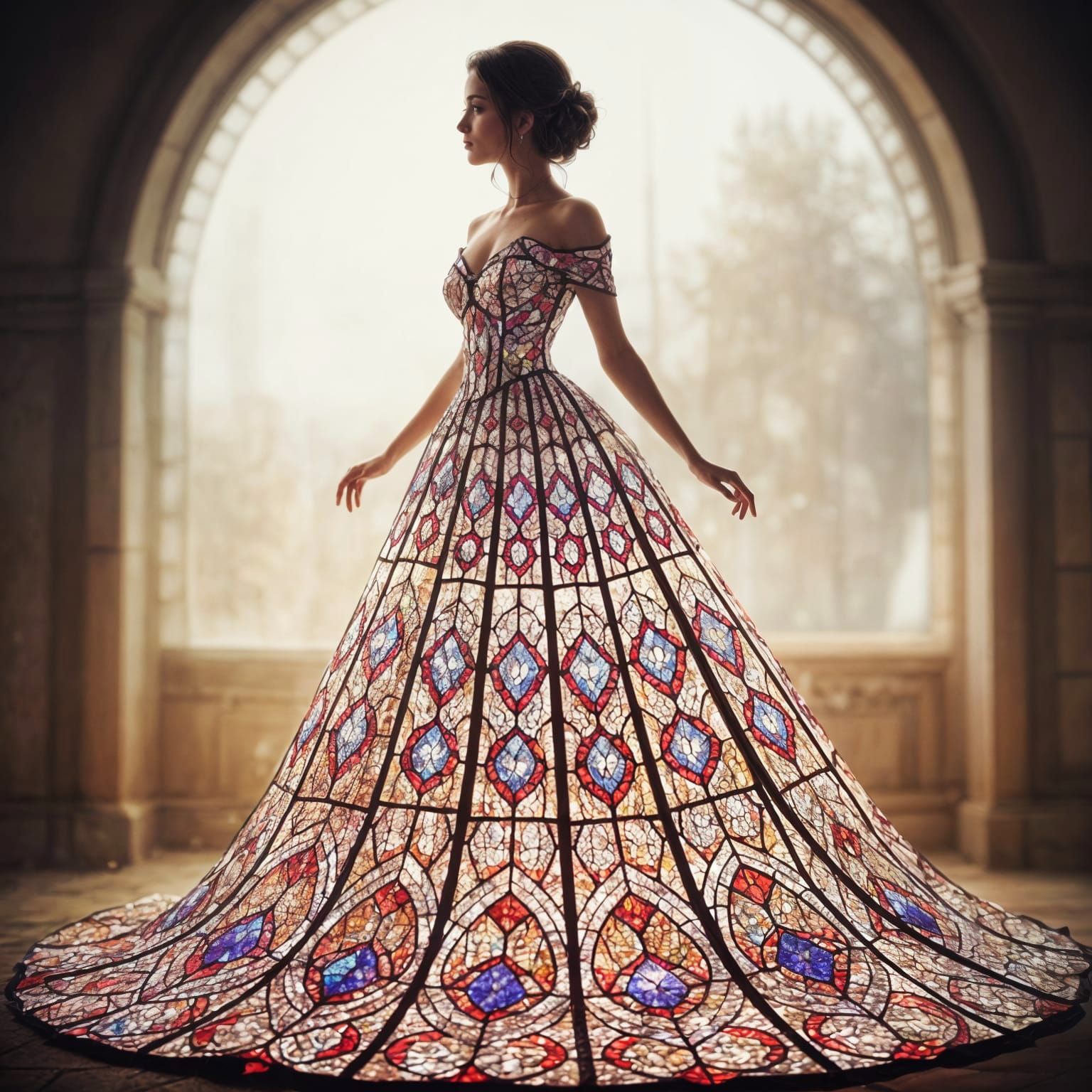 Glass Dress  by @Antinomy