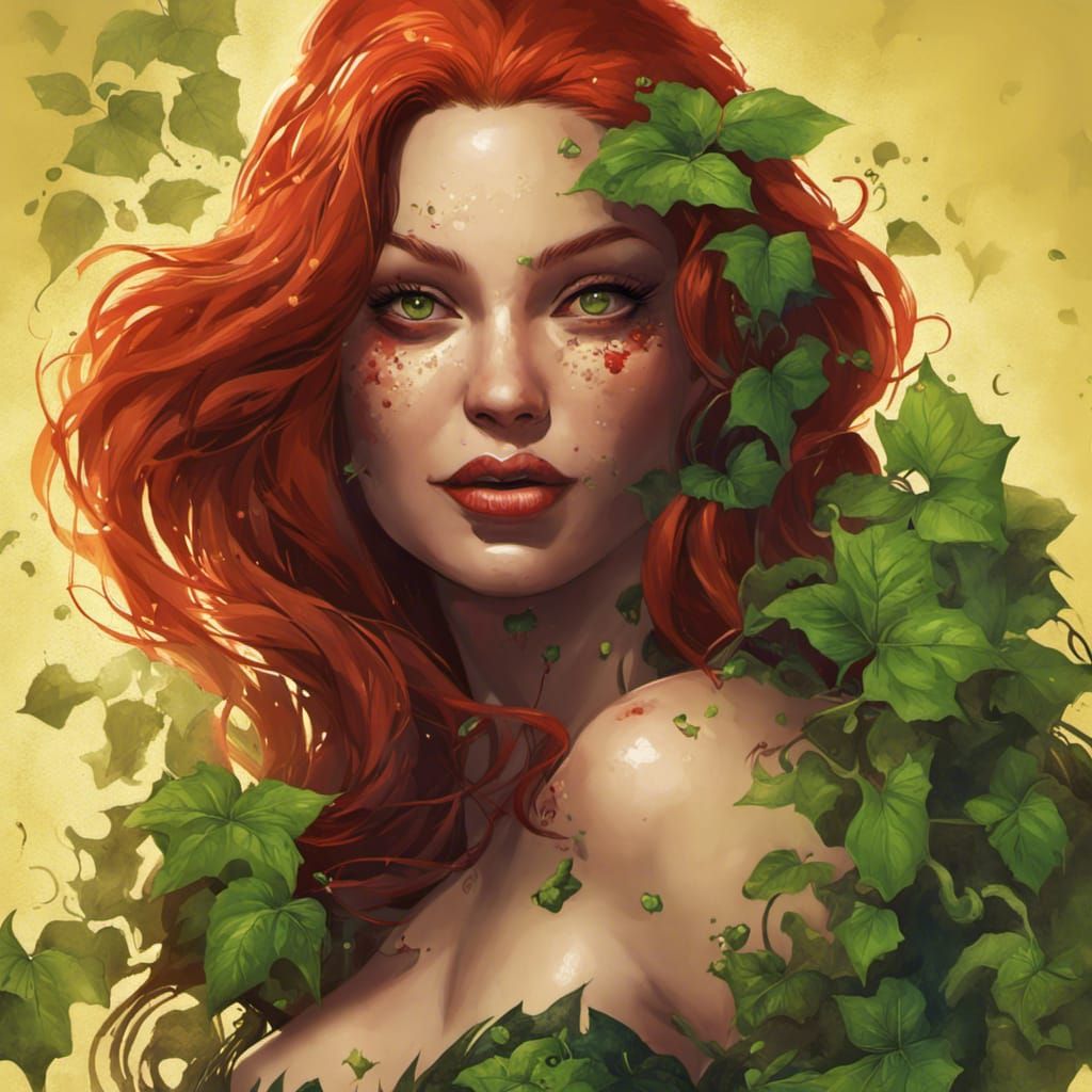 poison ivy dc - AI Generated Artwork - NightCafe Creator