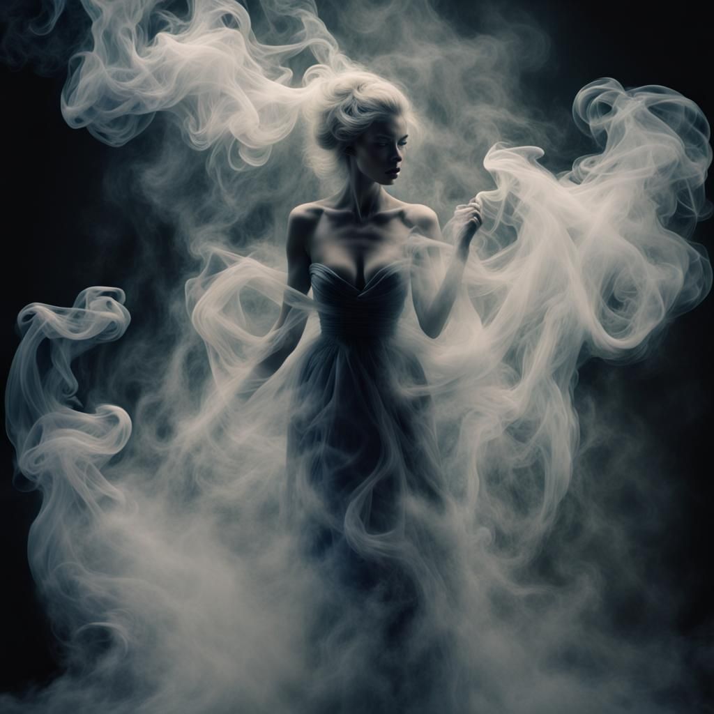 Smoke (this one was difficult)  by @Witchyluck