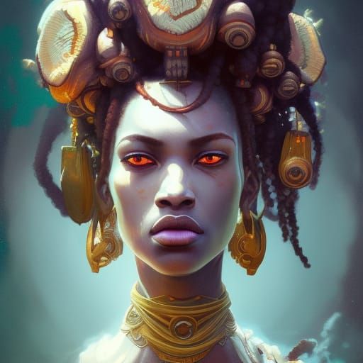 African hoodoo goddess