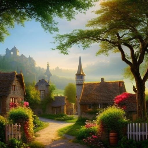 Countryside village #6