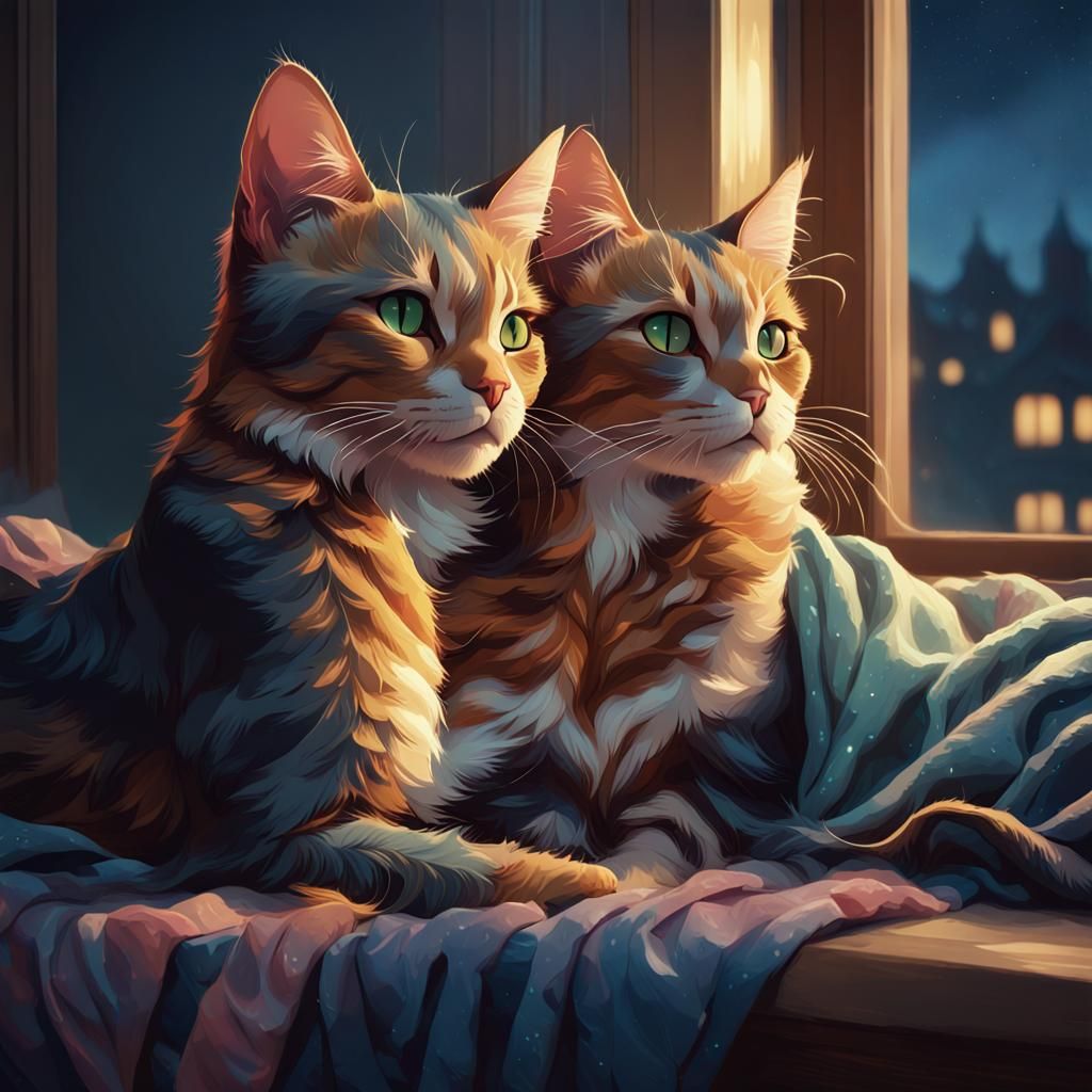 cats-what-s-that-sound-ai-generated-artwork-nightcafe-creator