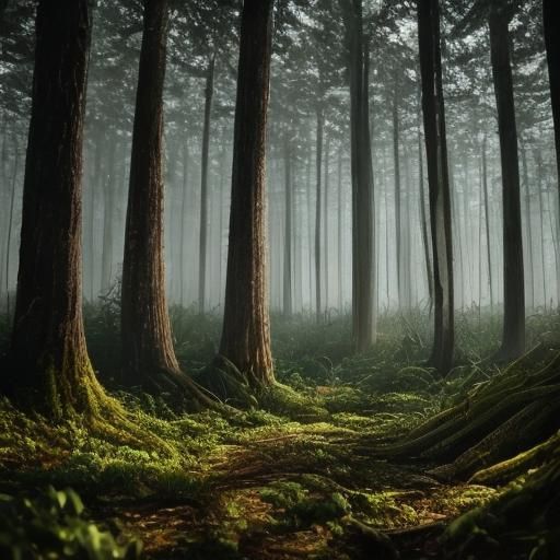 Incredibly realistic forest, awesome details, perfect composition, HDR, DSLR, 64 megapixels, 8k resolution <lora:Mira:1.0> <lora:Coherent:1....