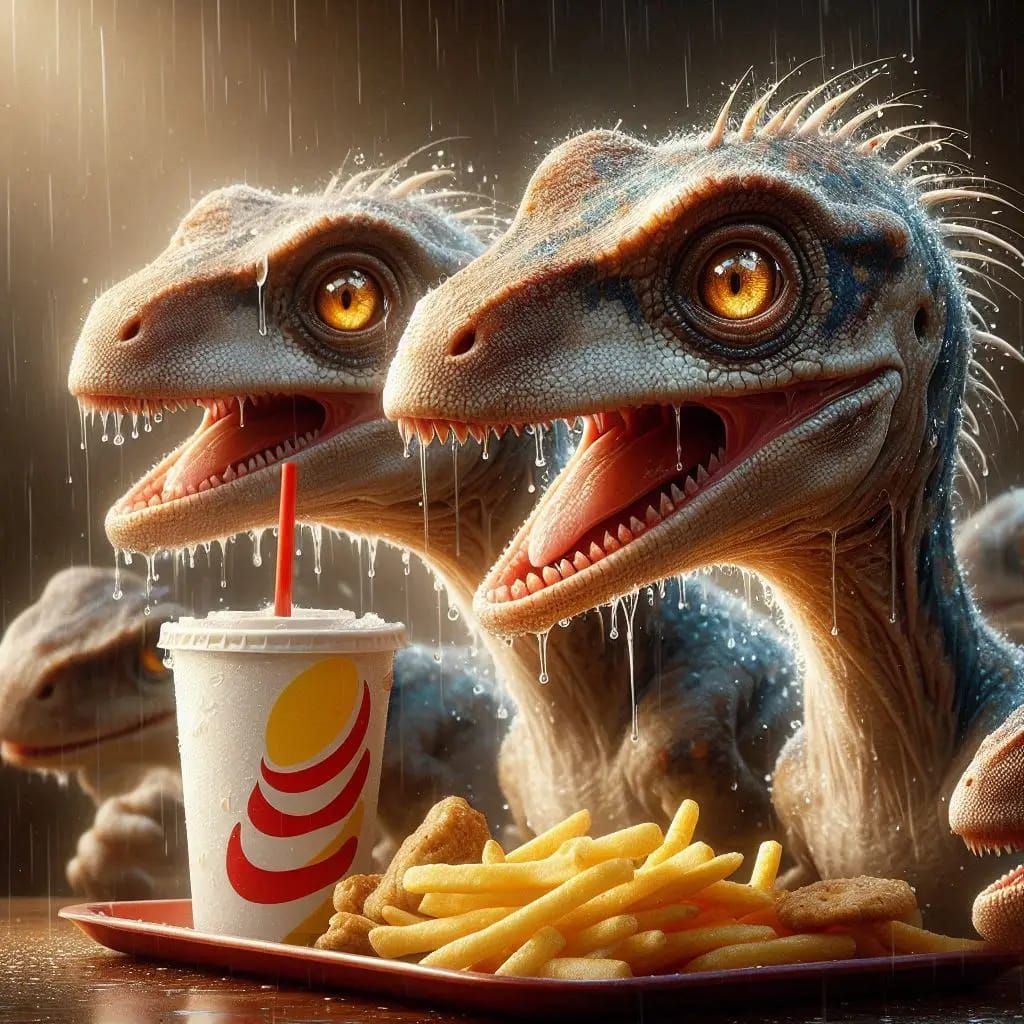 Fast-food Dinosaurs