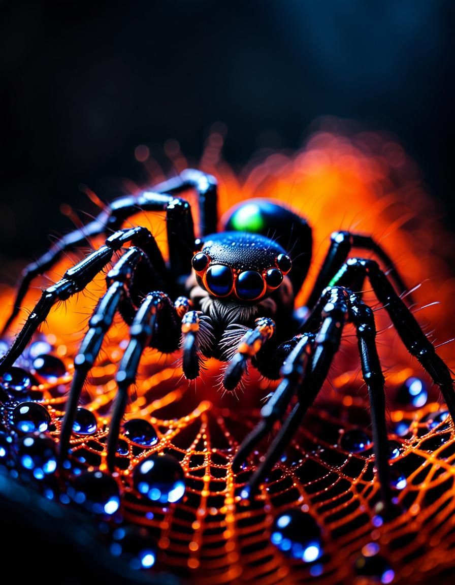 Itsy Bitsy Spider - AI Generated Artwork - NightCafe Creator