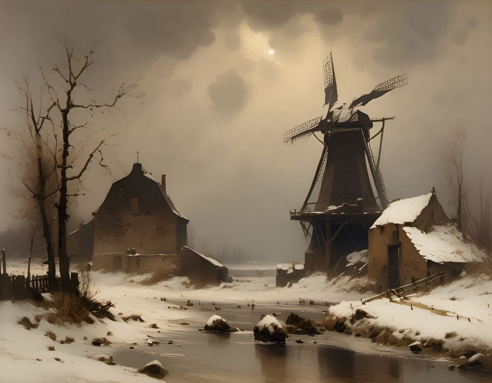 A snowstorm's lurking...