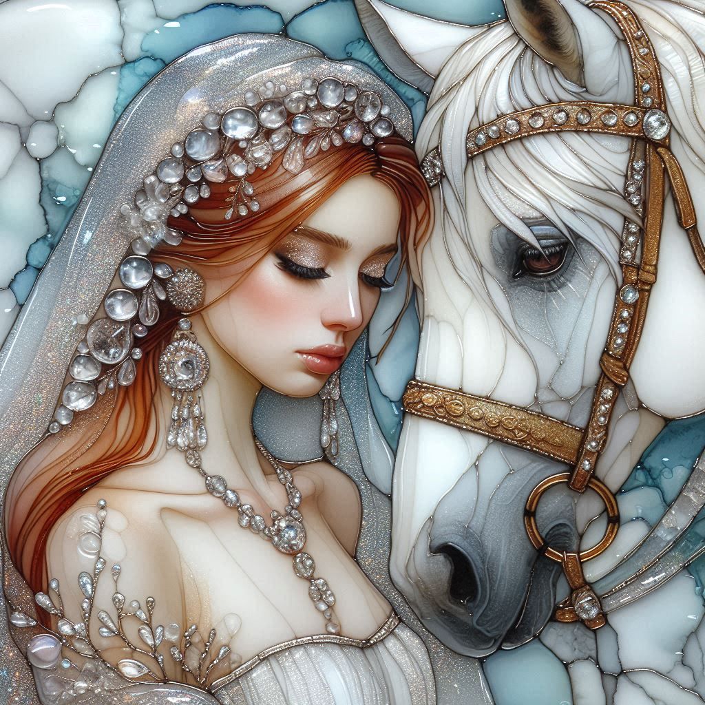 Princess and her horse.