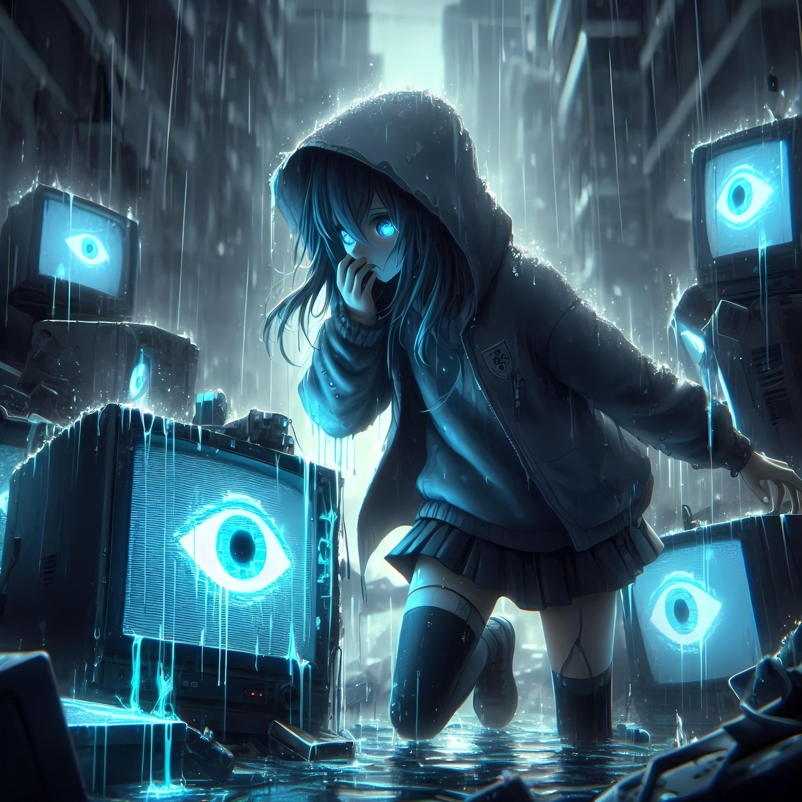 I'm running from my own disasters