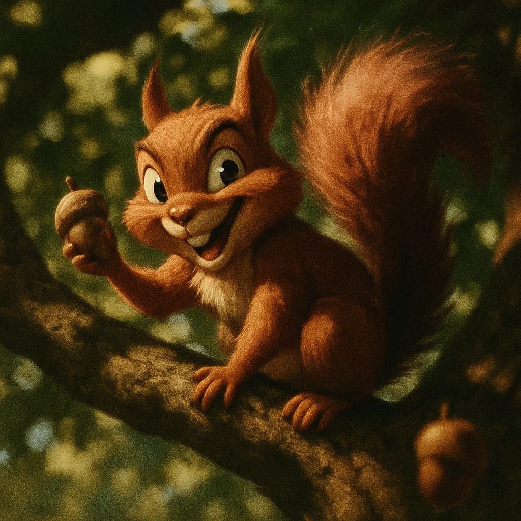 Mischievous Squirrel