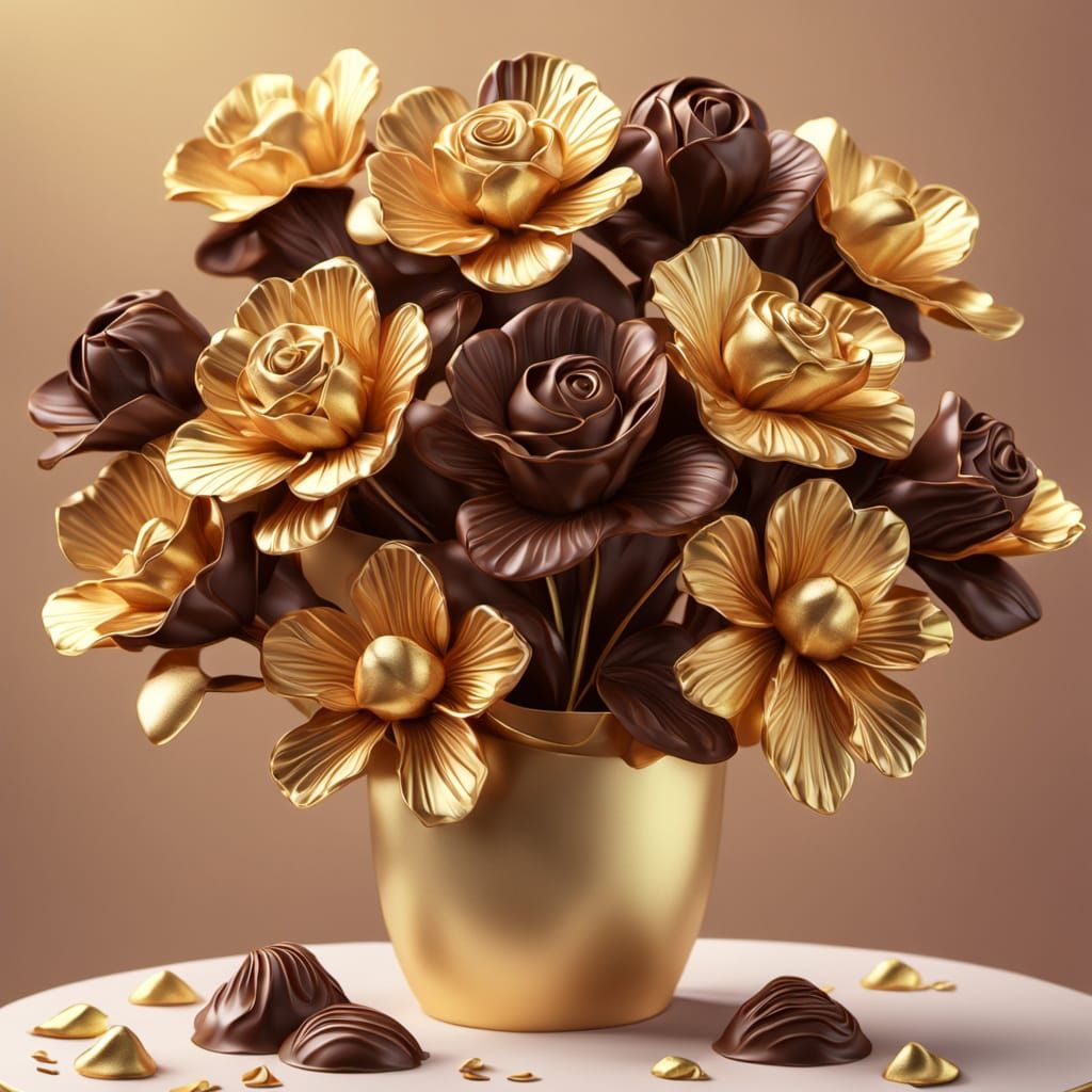 Chocolate bouquet 