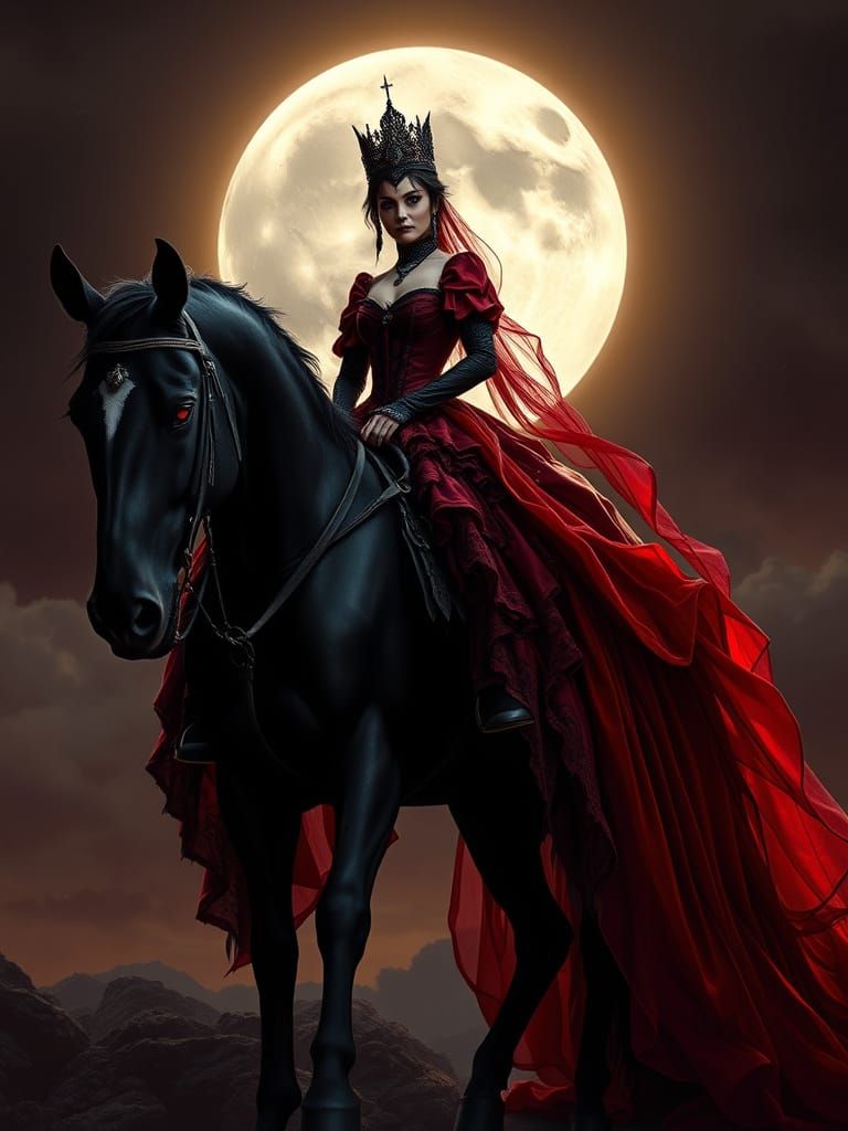 Dark princess  by @DragonMiicha