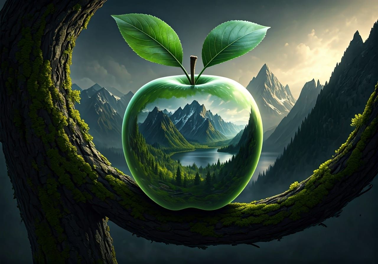 The Apple  by @Josetta