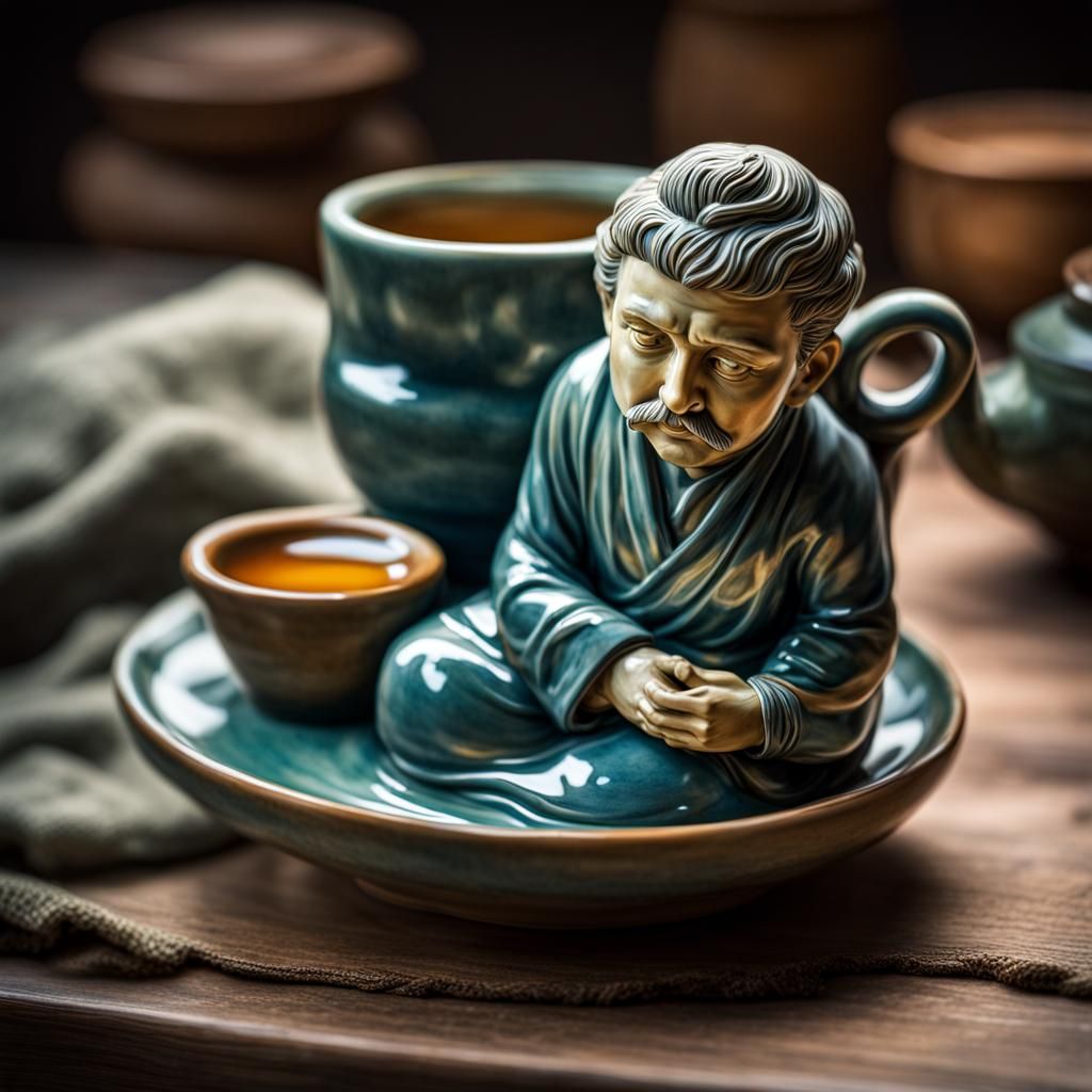 A Ceramic Harmony 5 AI Generated Artwork NightCafe Creator