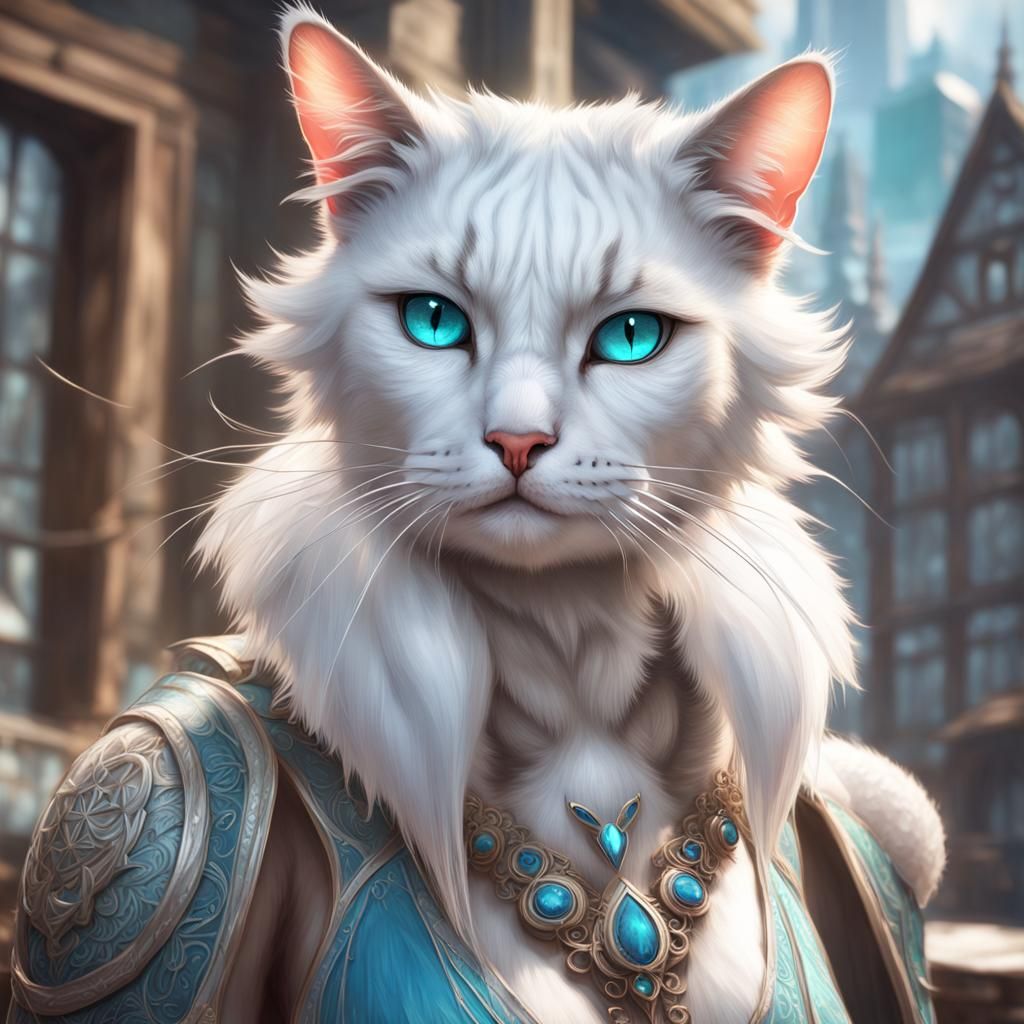 Tabaxi Female AI Generated Artwork NightCafe Creator