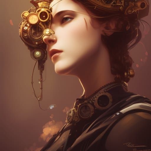 steampunk girl #2