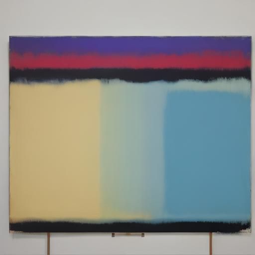 Mark Rothko art abstract minimalism modern gradient
