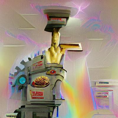 We serve the machine God.