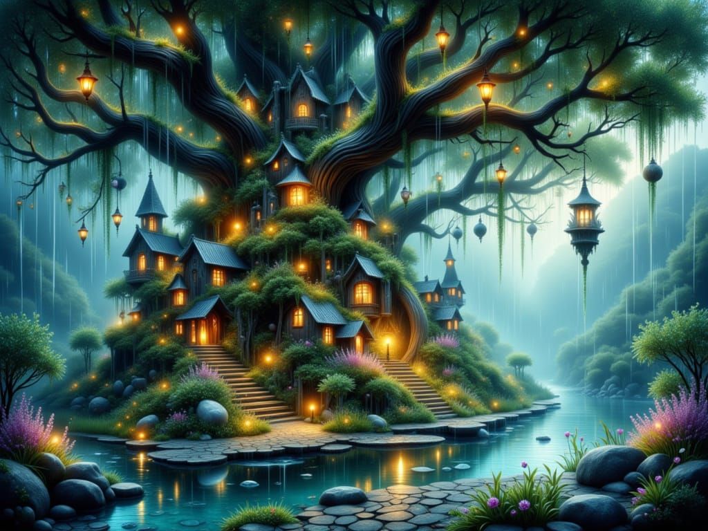 A rainy day  by @Anne W