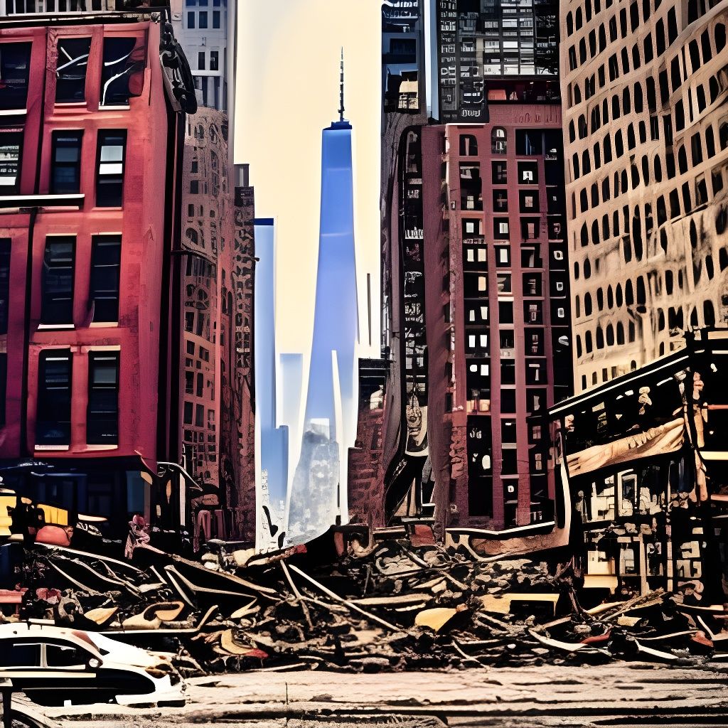 New York 2023 - Post Singularity - AI Generated Artwork - NightCafe Creator