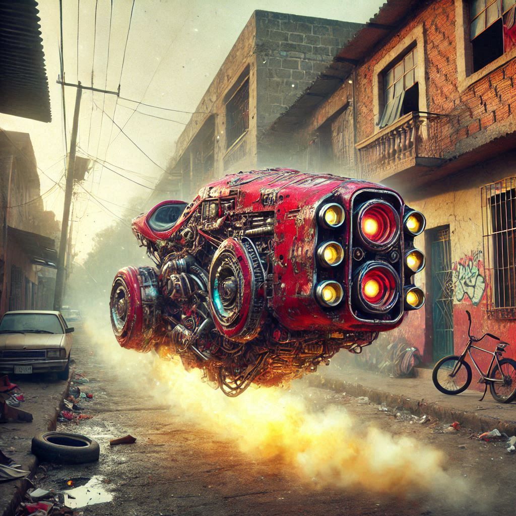 Dystopian cyber Bike