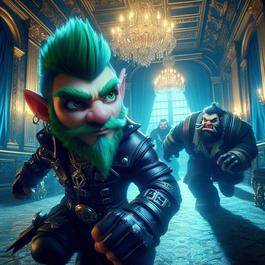 Thulon on the run after a heist