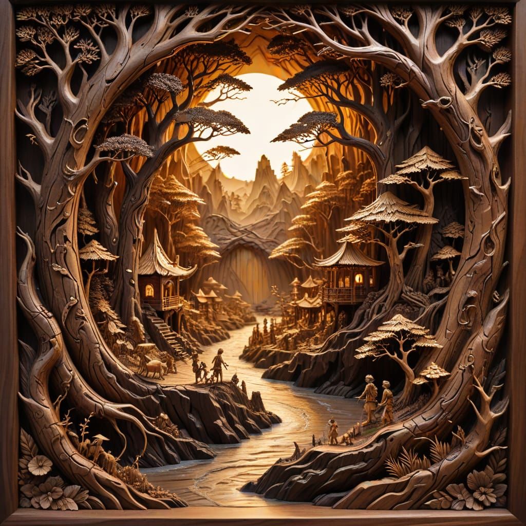 Wood Woods  by @Cobalt Blue