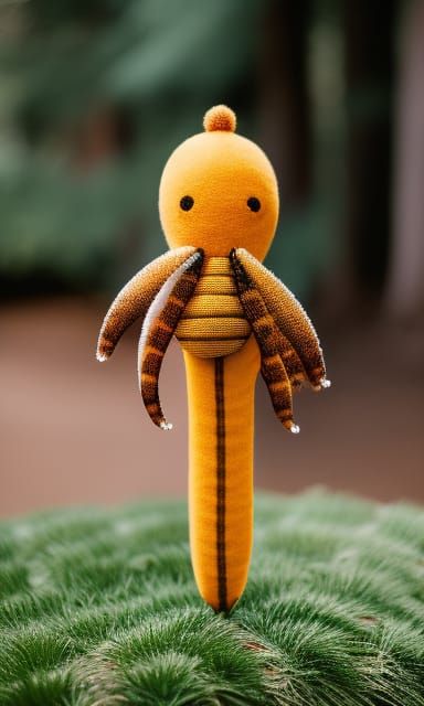 Wendy Bumblebee Squid Effigy Doll