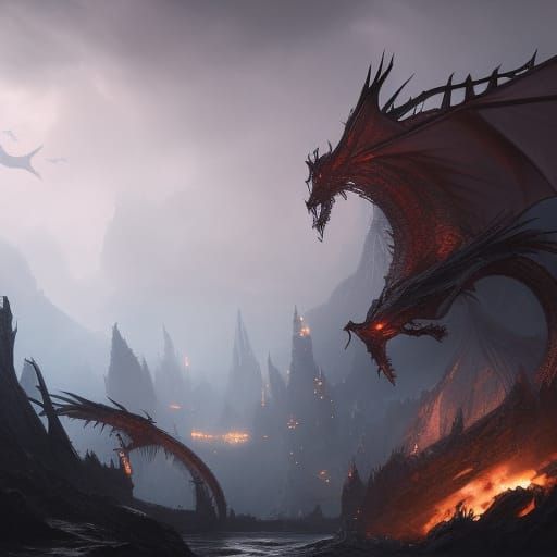 dragon infested island