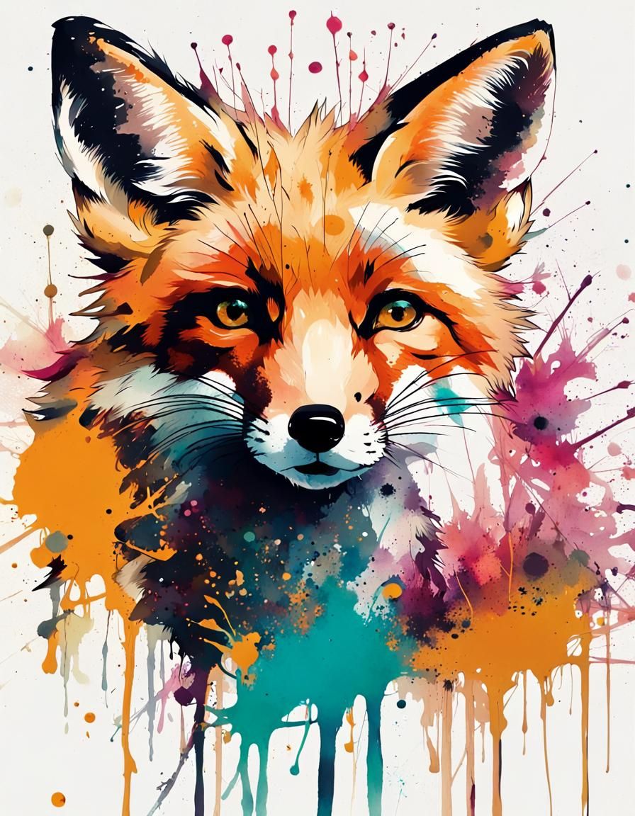 Fox  by @1cheesepuff