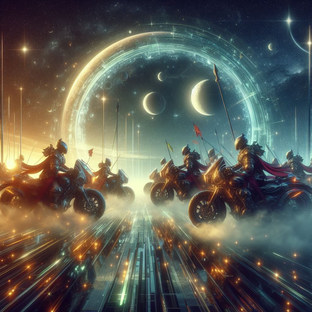 Knights Jousting in the Future