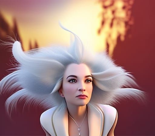 Selfie: Frozen hair contest, Yukon Hot Springs in Winter - AI Generated  Artwork - NightCafe Creator