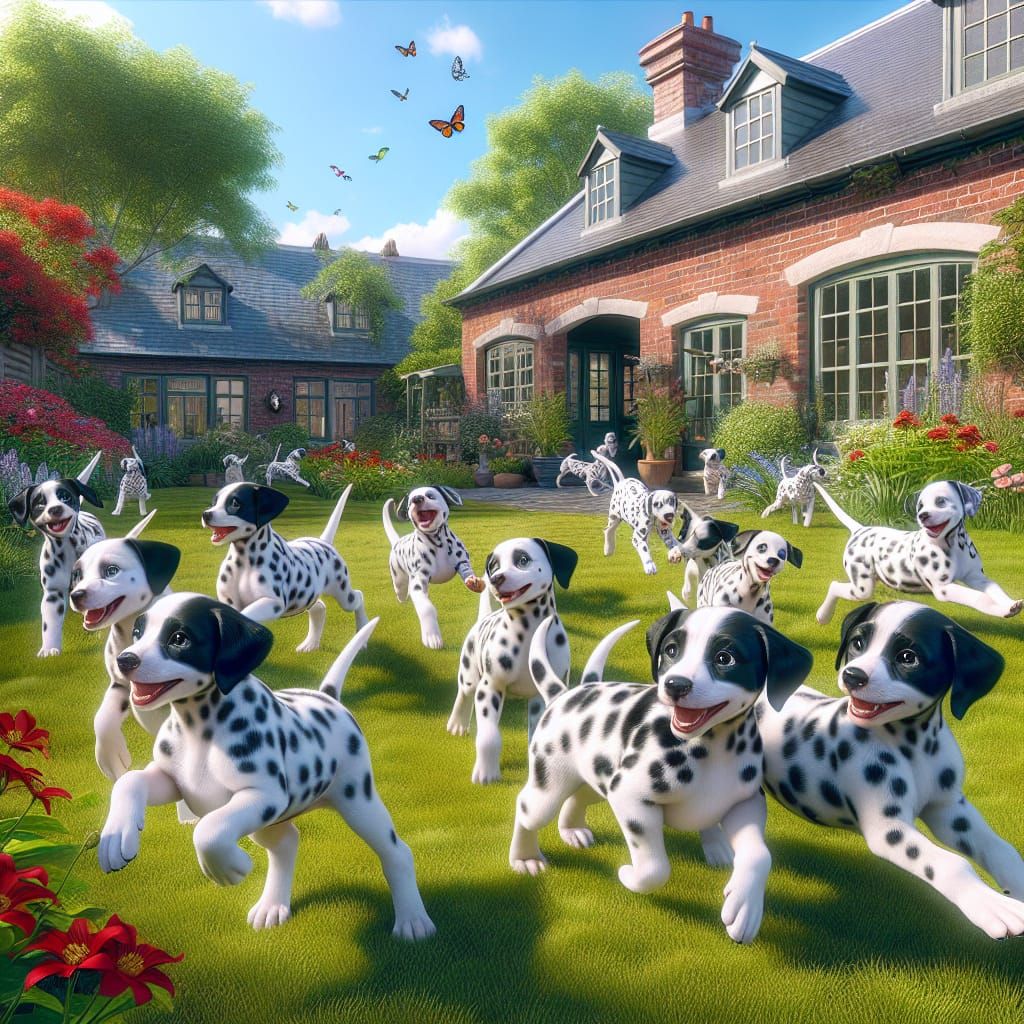 dalmation puppies