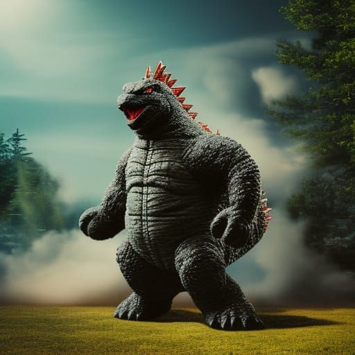 Godzilla Ai Generated Artwork Nightcafe Creator