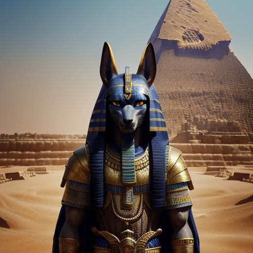 Egyptian God Anubis (Preset: Epic) - AI Generated Artwork - NightCafe ...