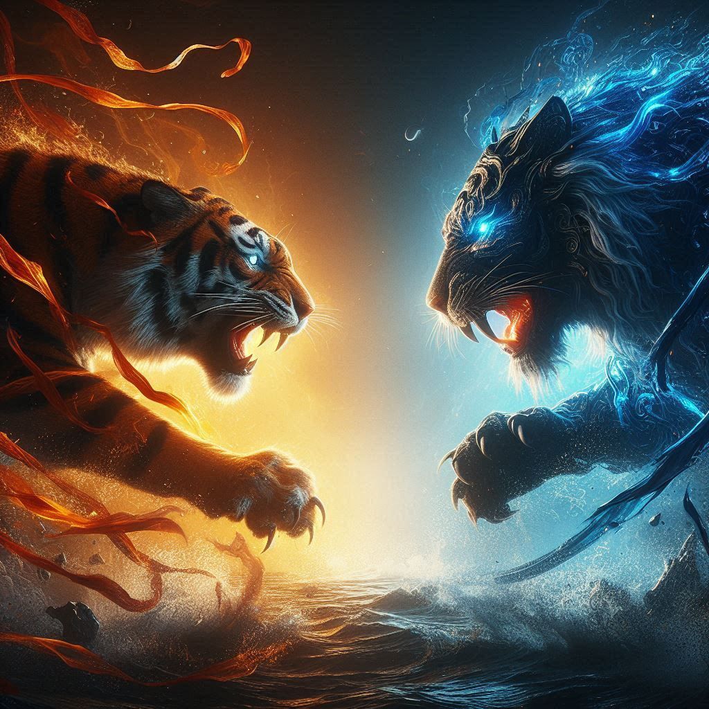 The battle