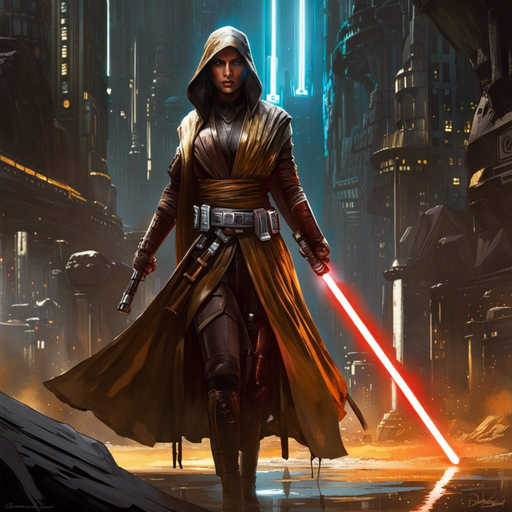 Jedi Consular - AI Generated Artwork - NightCafe Creator